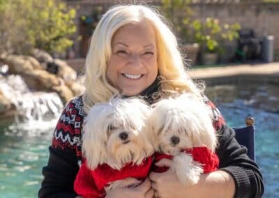 Madison and Macie, Maltese Pups